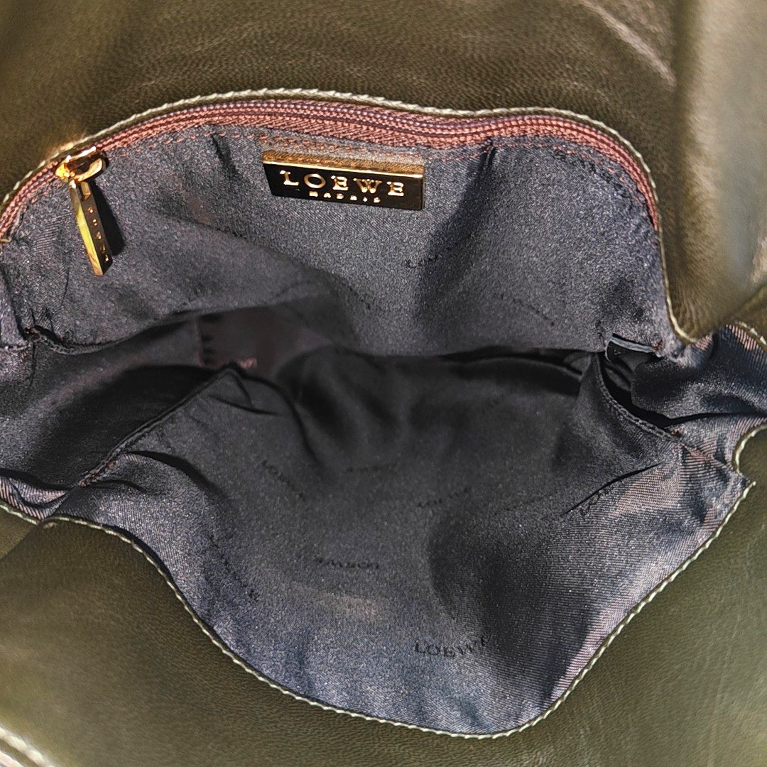 Calfskin Shoulder Bag Green