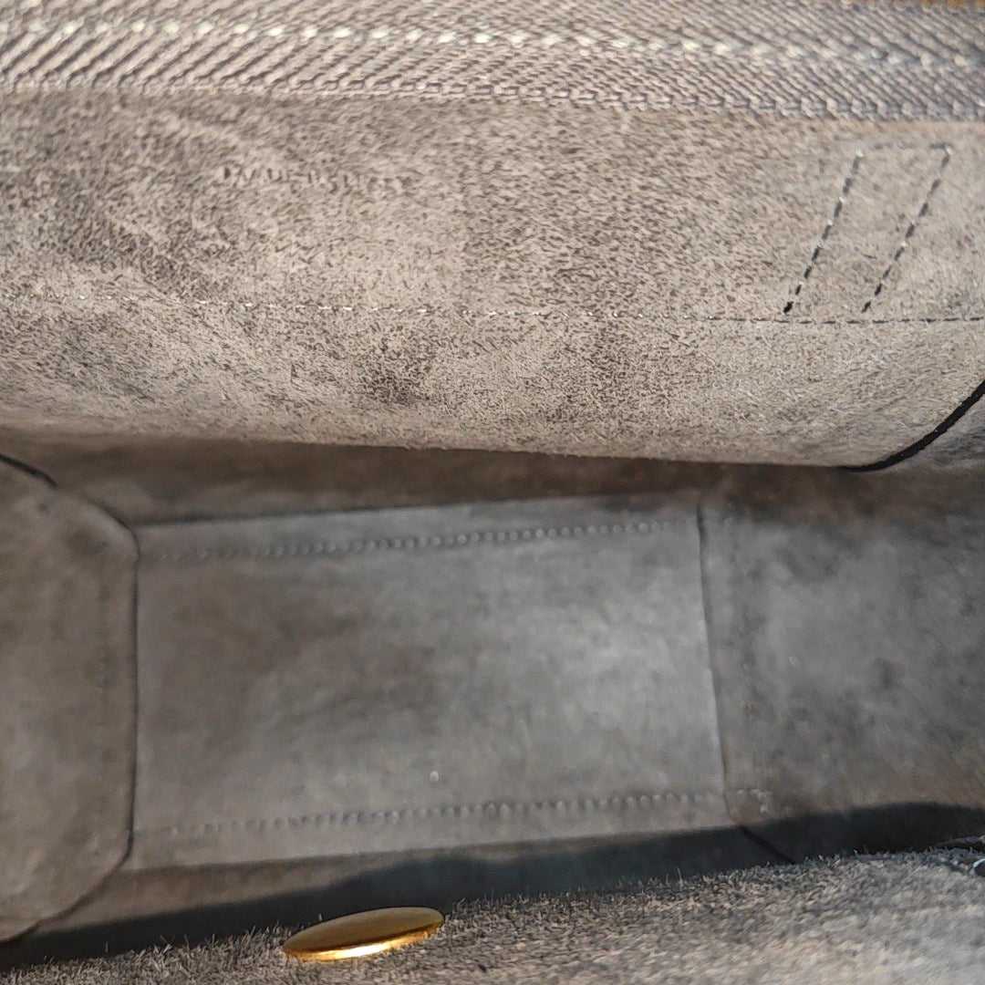 BELT Nano Calfskin Gray