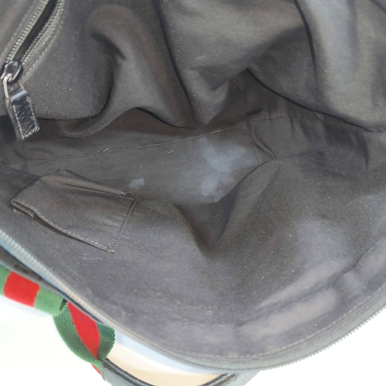Monogram Canvas Tote Bag Black