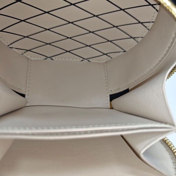 BOITE CHAPEAU Mini Monogram Coated Canvas Brown