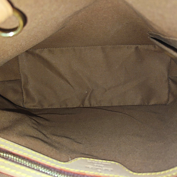 PIANO PM Monogram Coated Canvas Brown