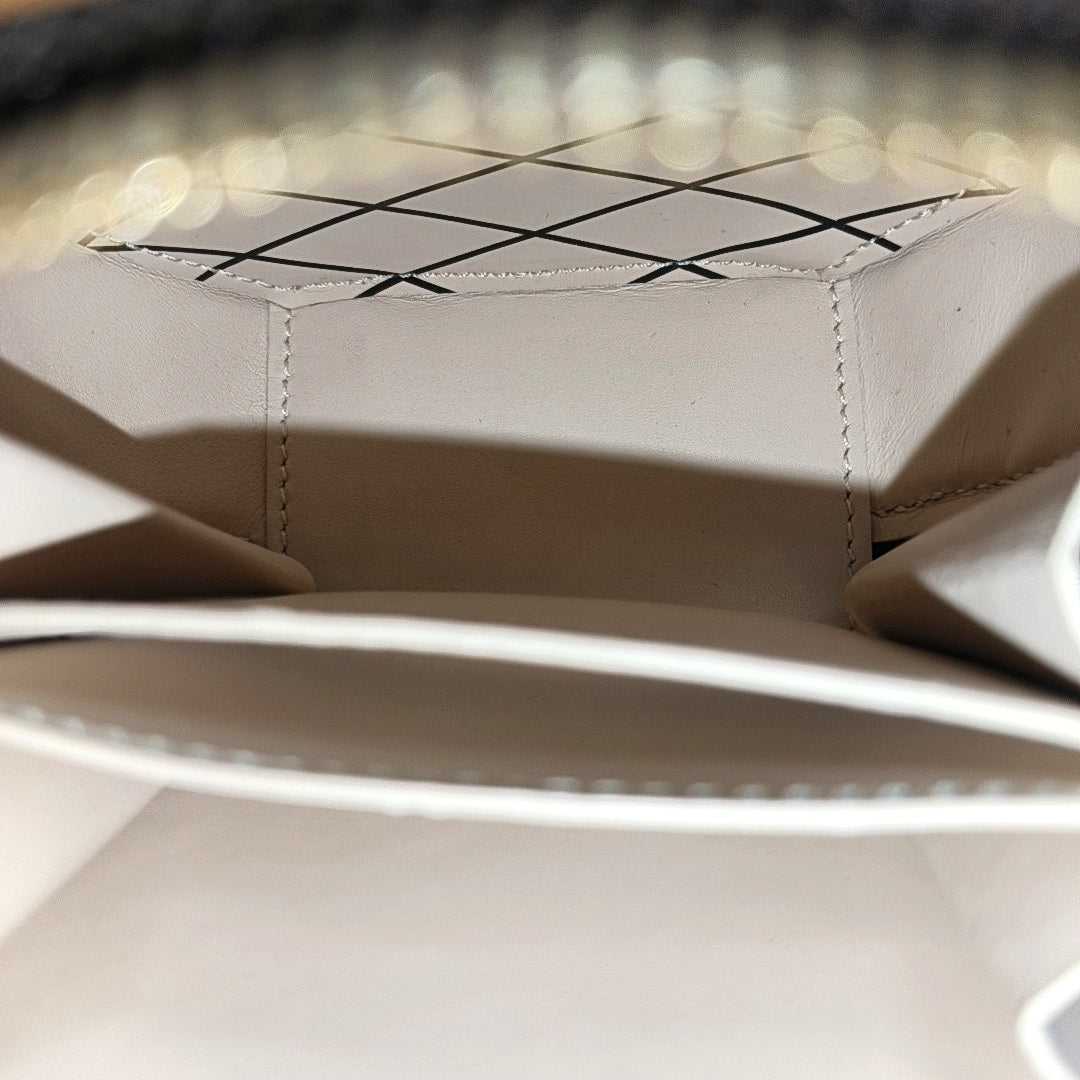 BOITE CHAPEAU Mini Monogram Coated Canvas Brown