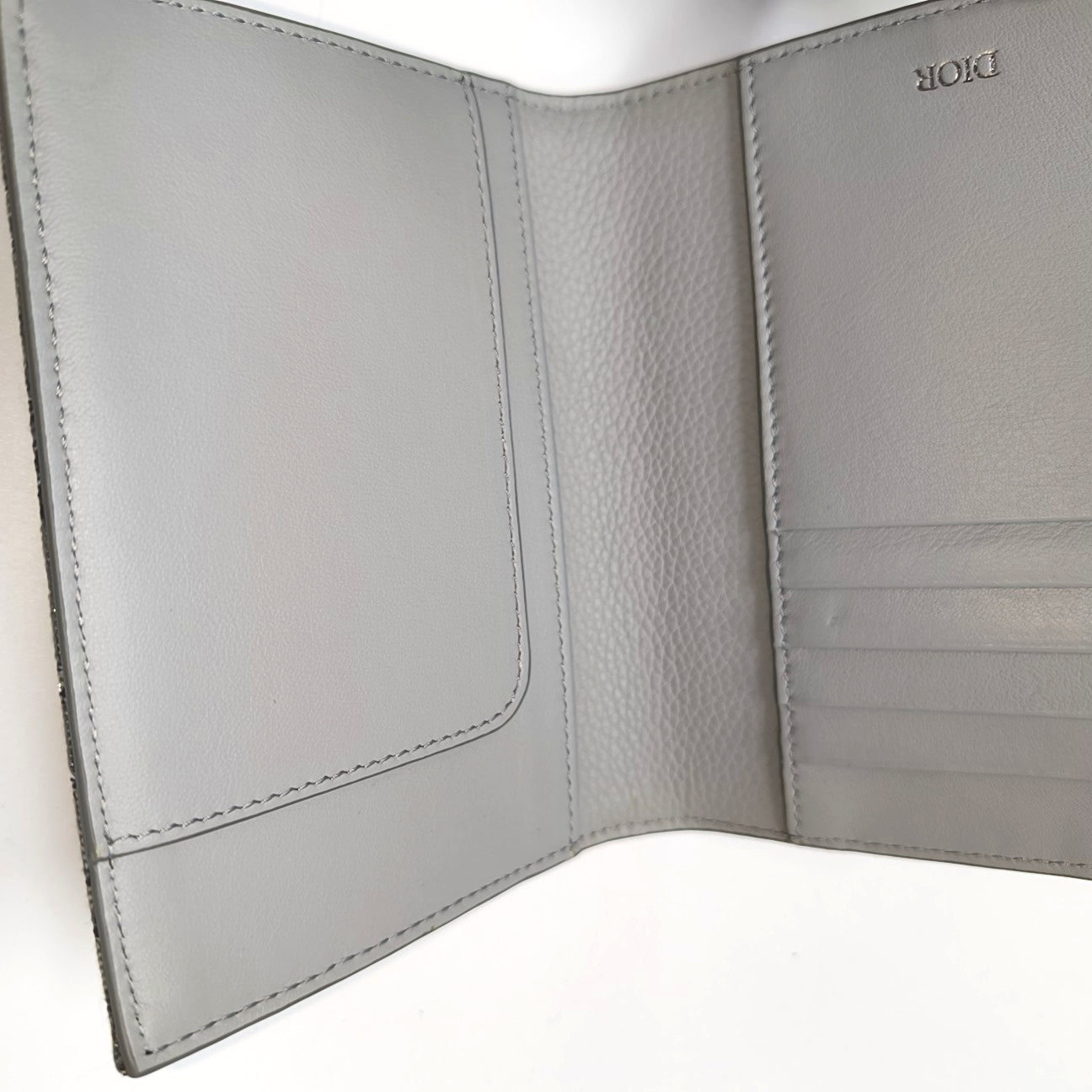 Fabric Card Holder Gray