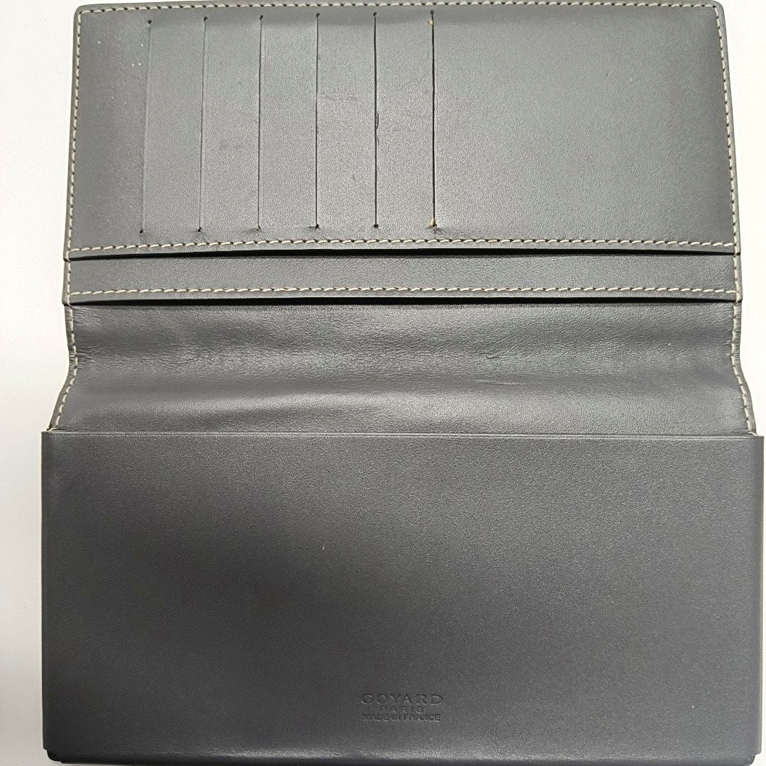RICHELIEU Coated Canvas Gray Wallet