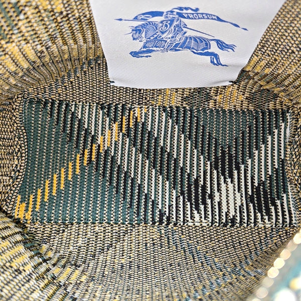 Fabric Top Handle Bag Green