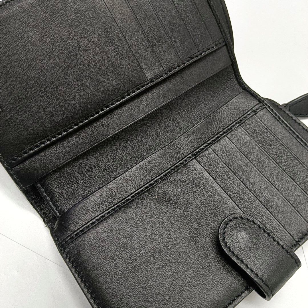 Lambskin Wallet Black