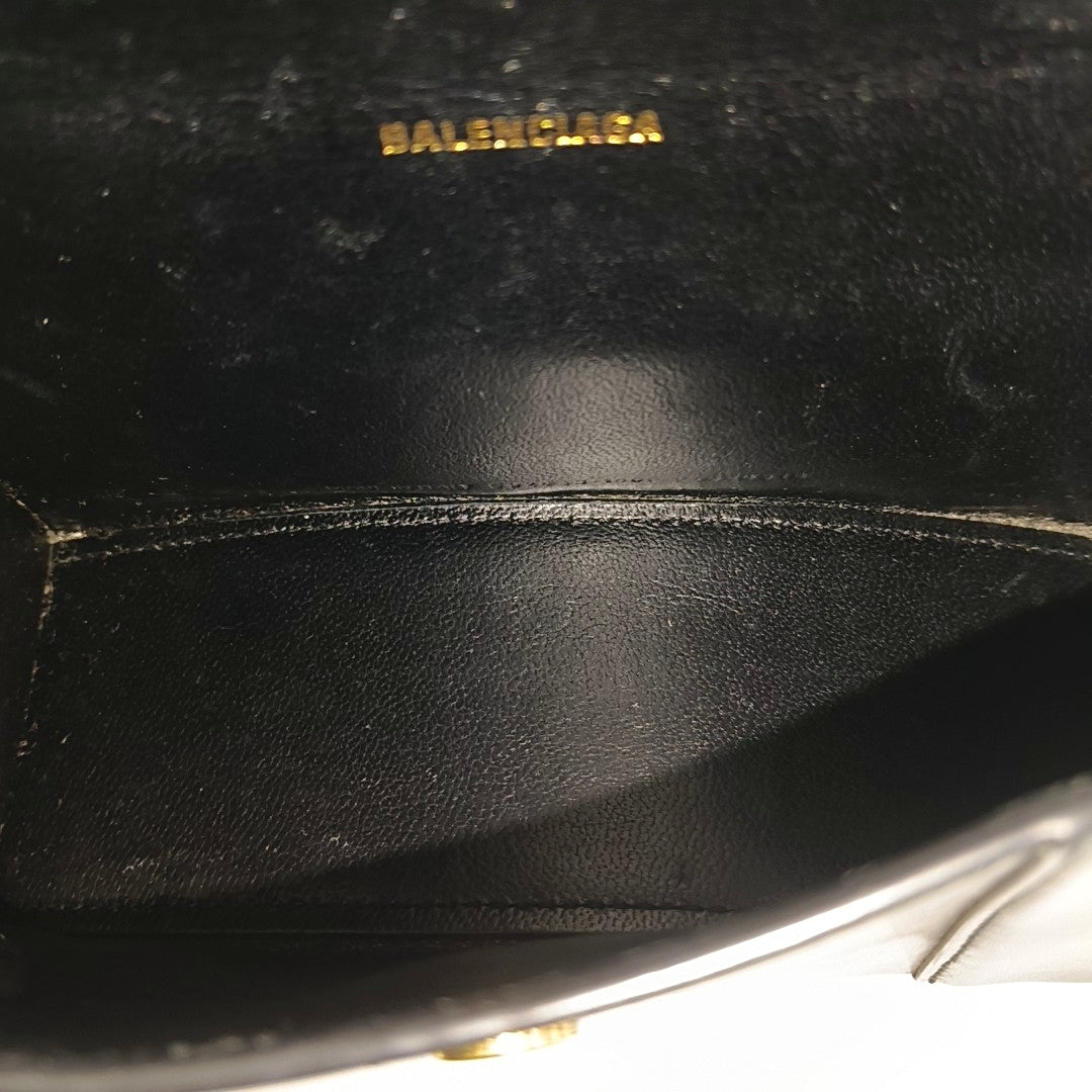 Hourglass XS Calfskin Black