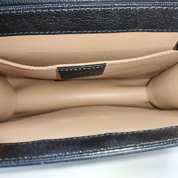 Monogram Coated Canvas Shoulder Bag Beige