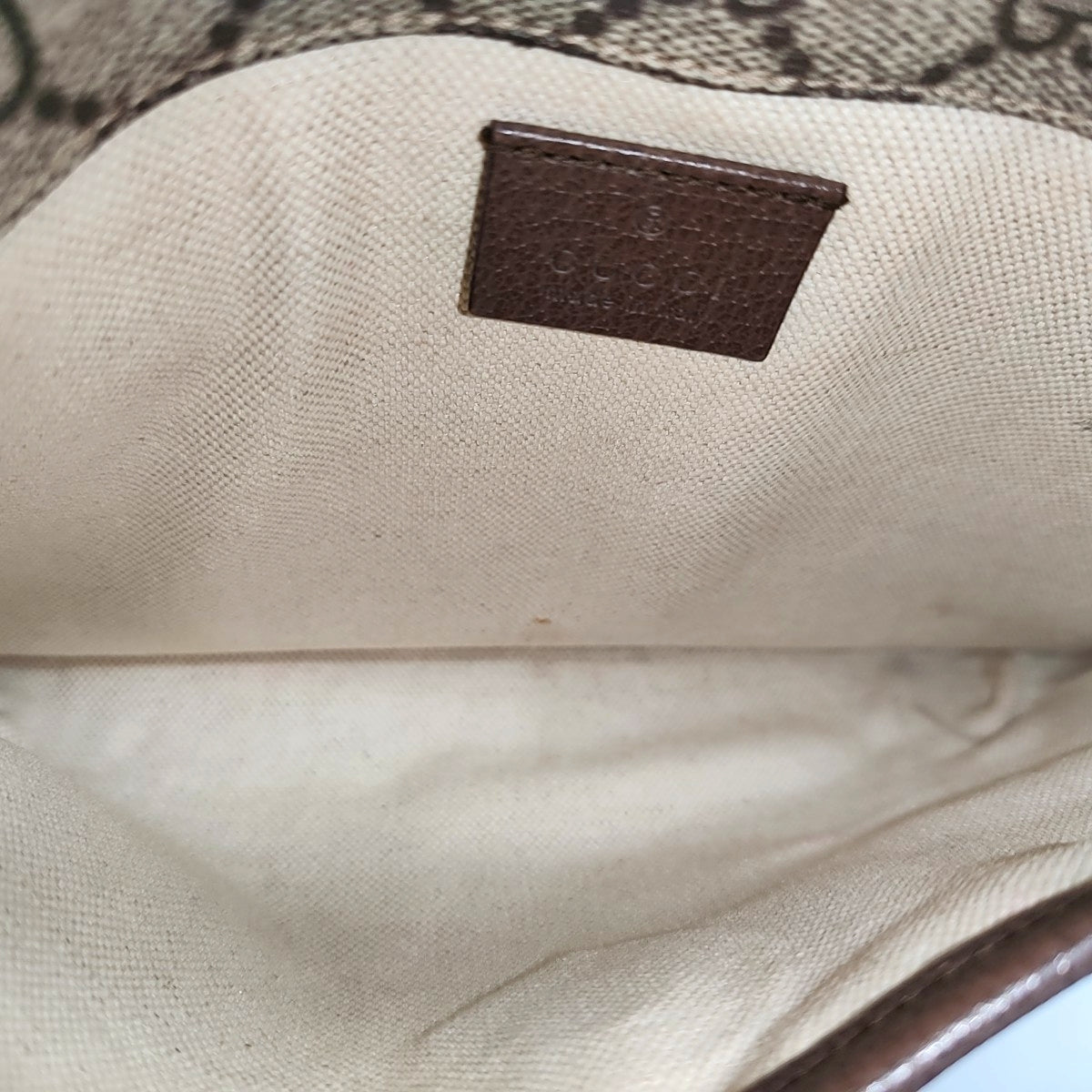 Neo Vintage Monogram Coated Canvas Beige