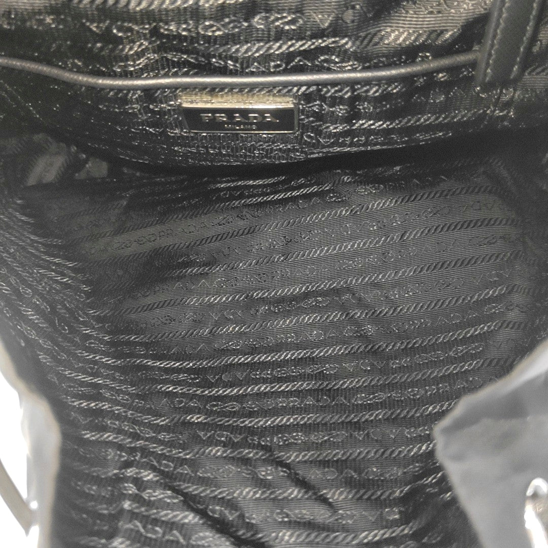 Nylon Backpack Black