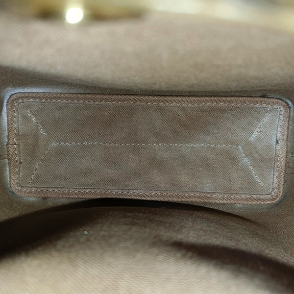 ATLANTIS PM Monogram Coated Canvas Brown