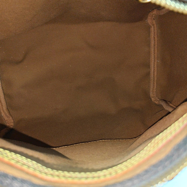 SPEEDY 25 Monogram Coated Canvas Brown