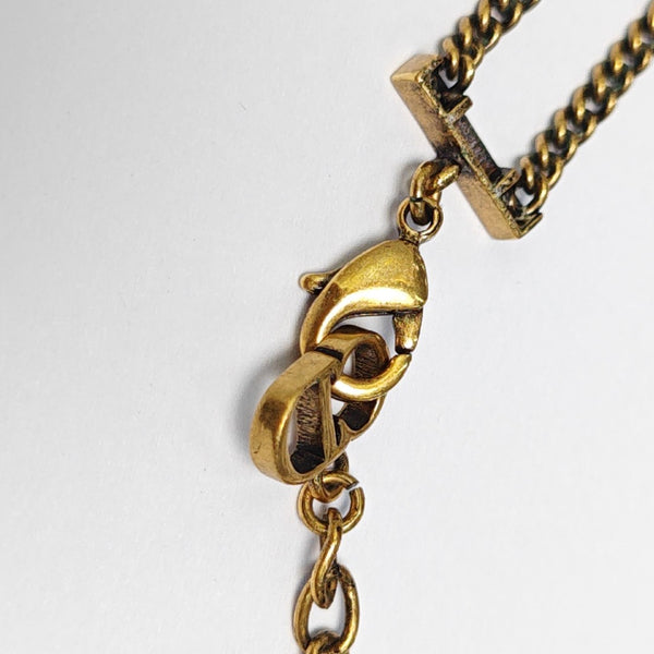 J'adior Metal Gold Necklace