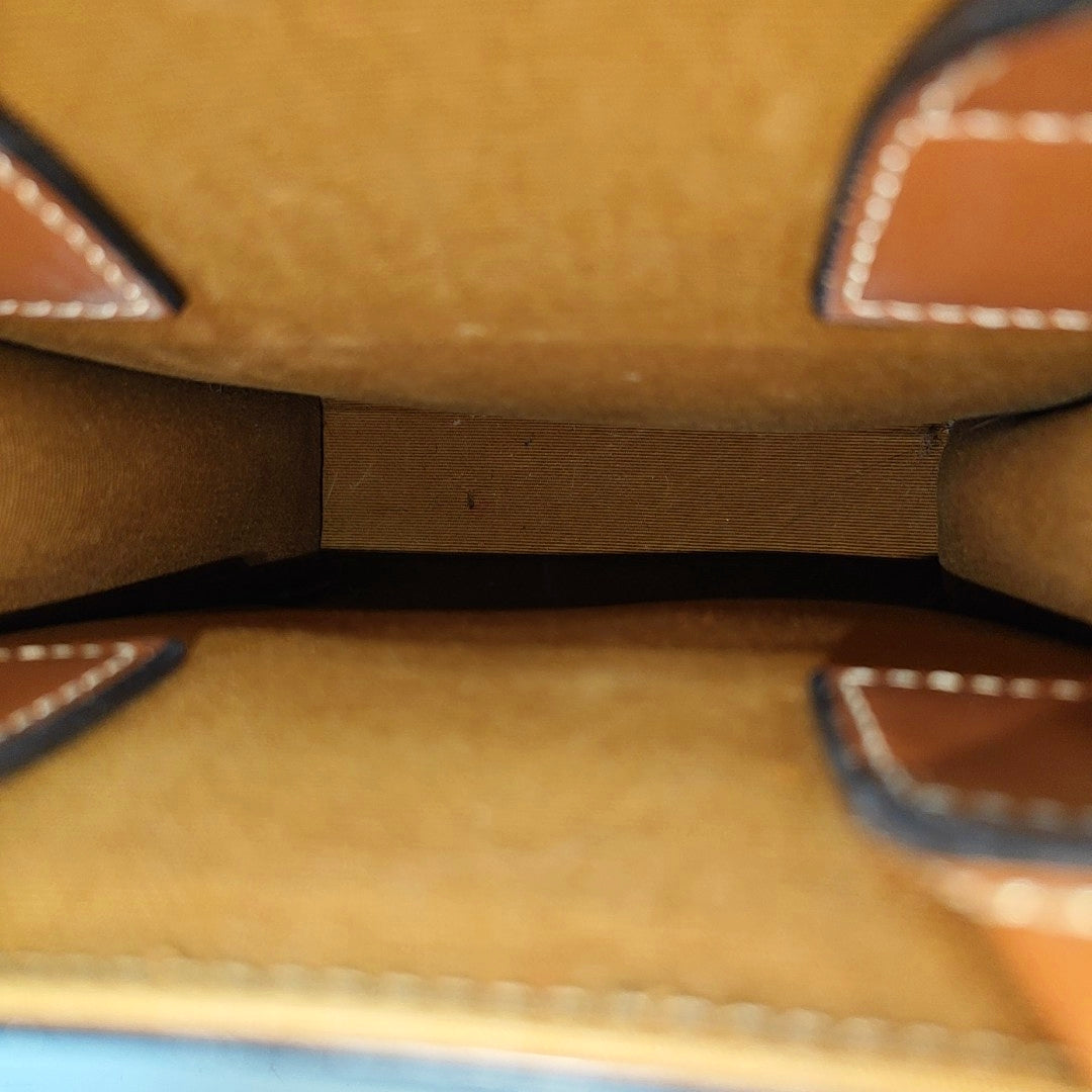 CABAS CELINE Mini Coated Canvas Brown