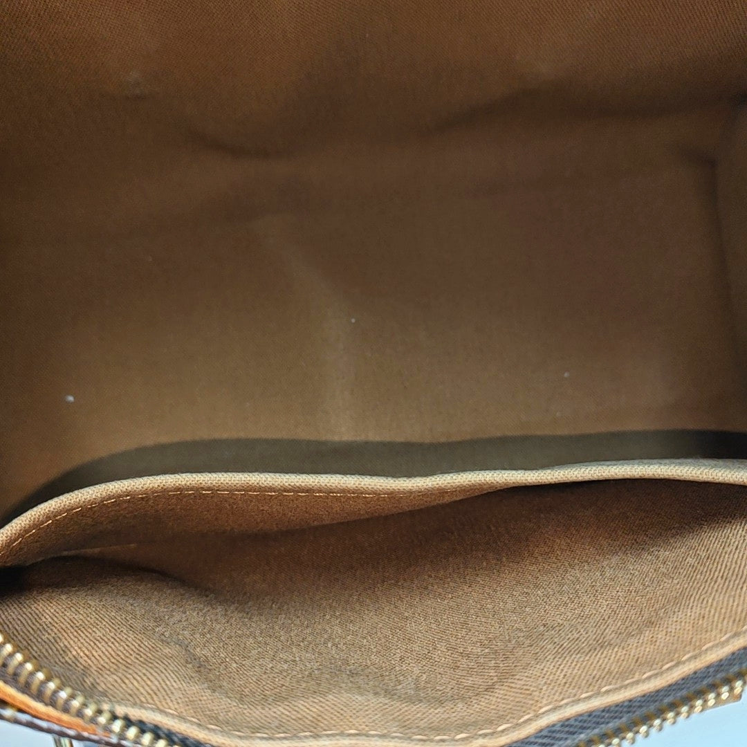POPINCOURT Monogram Coated Canvas Brown