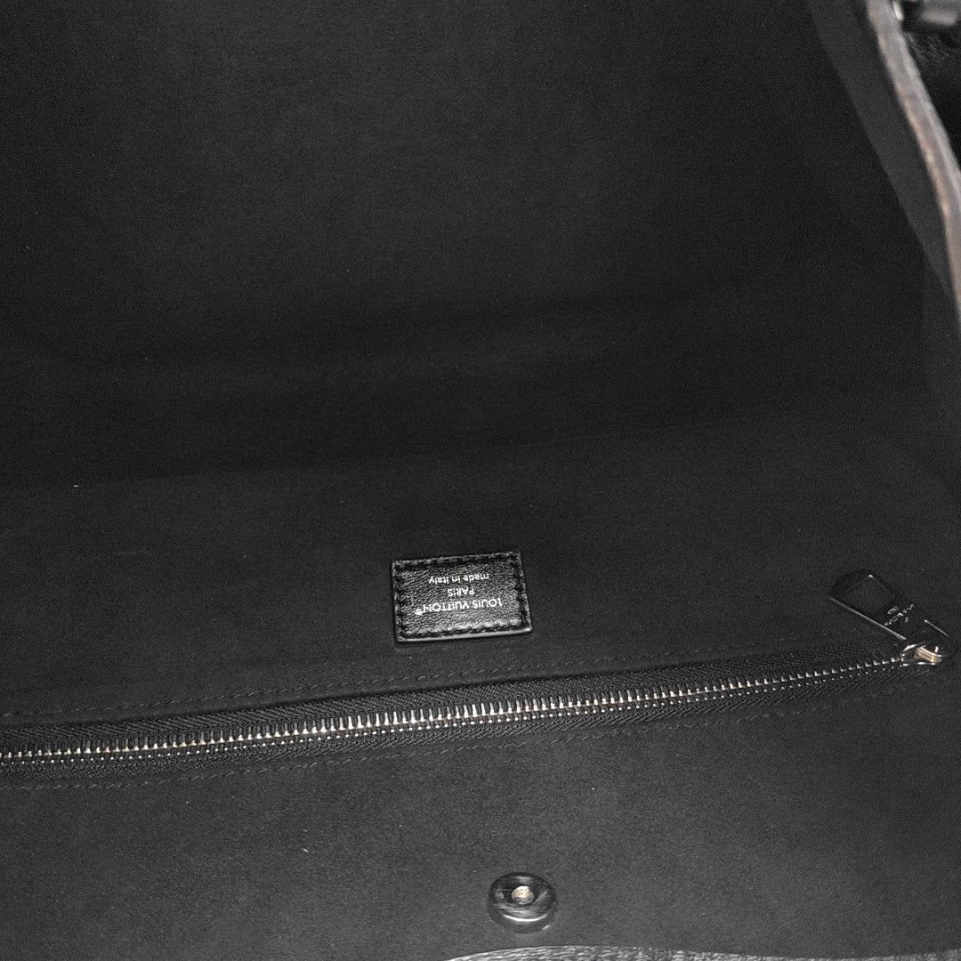 CARRYALL MM Monogram Lambskin Black