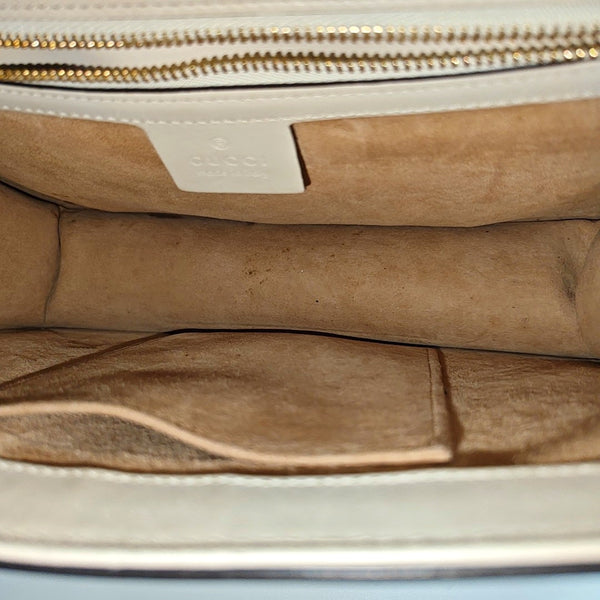 Sylvie Small Calfskin White