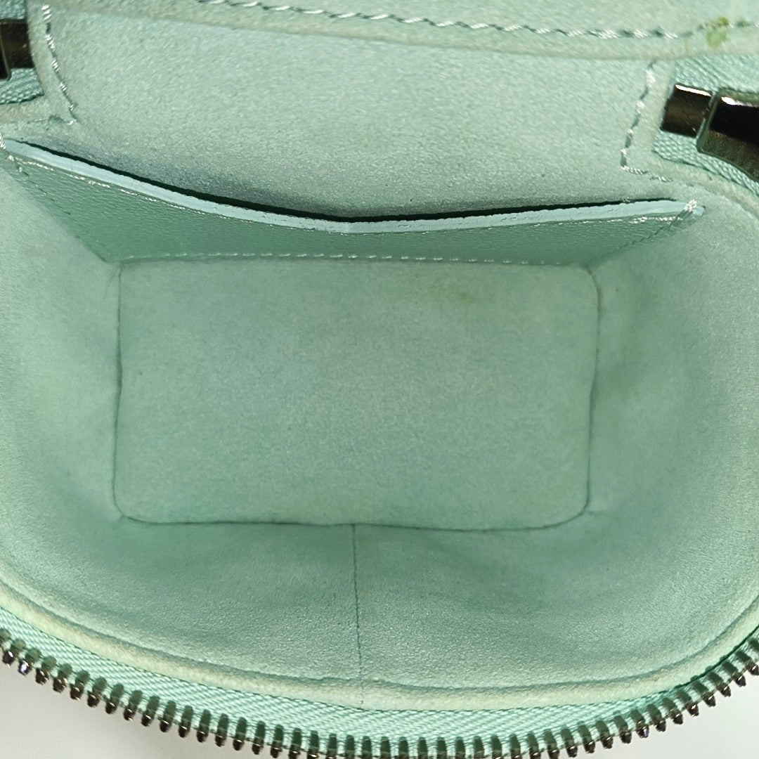 NICE Monogram Calfskin Blue