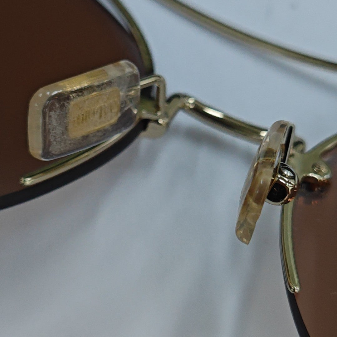 Synthetic Sunglasses Brown