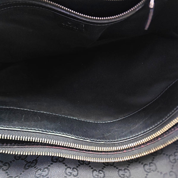 Monogram Canvas Tote Bag Black