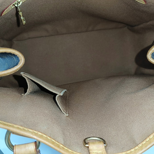 BATIGNOLLES MM Monogram Coated Canvas Brown