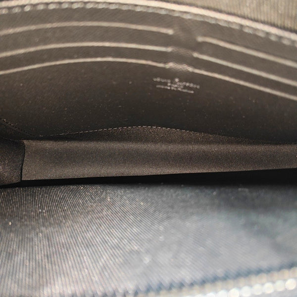 Pochette Voyag MM Monogram Coated Canvas Black
