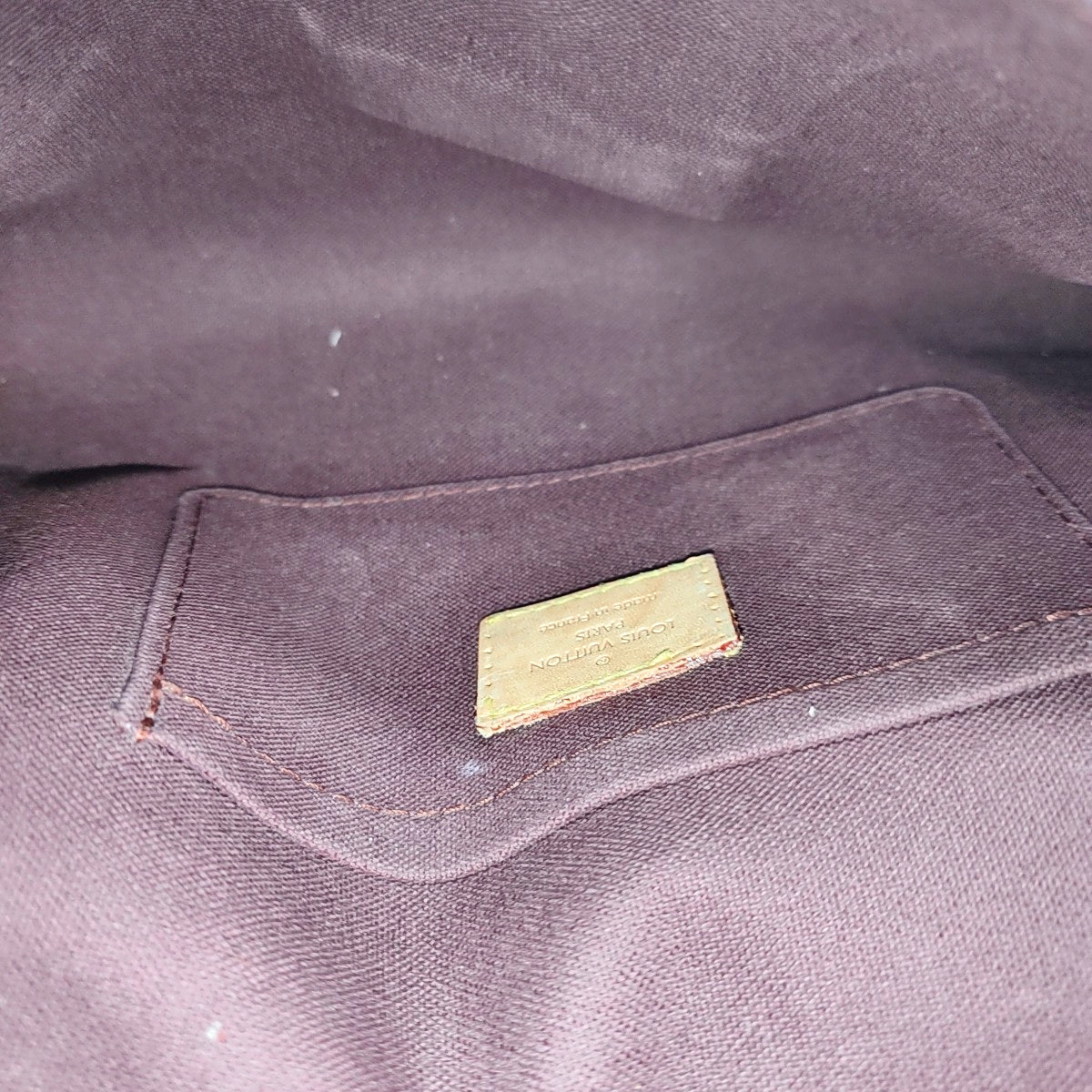 FAVORITE PM Monogram Coated Canvas Brown