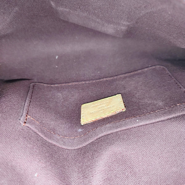 FAVORITE PM Monogram Coated Canvas Brown