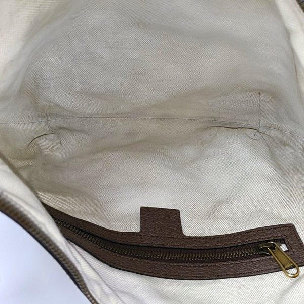 Ophidia Small Monogram Coated Canvas Beige