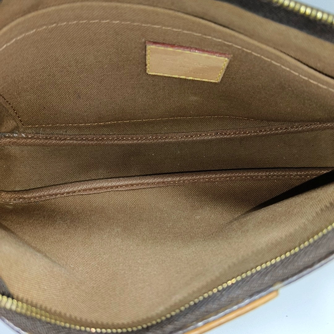 MULTI Monogram Coated Canvas Brown