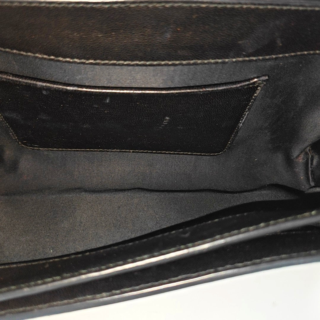 Quilted Lambskin Crossbody Bag Black