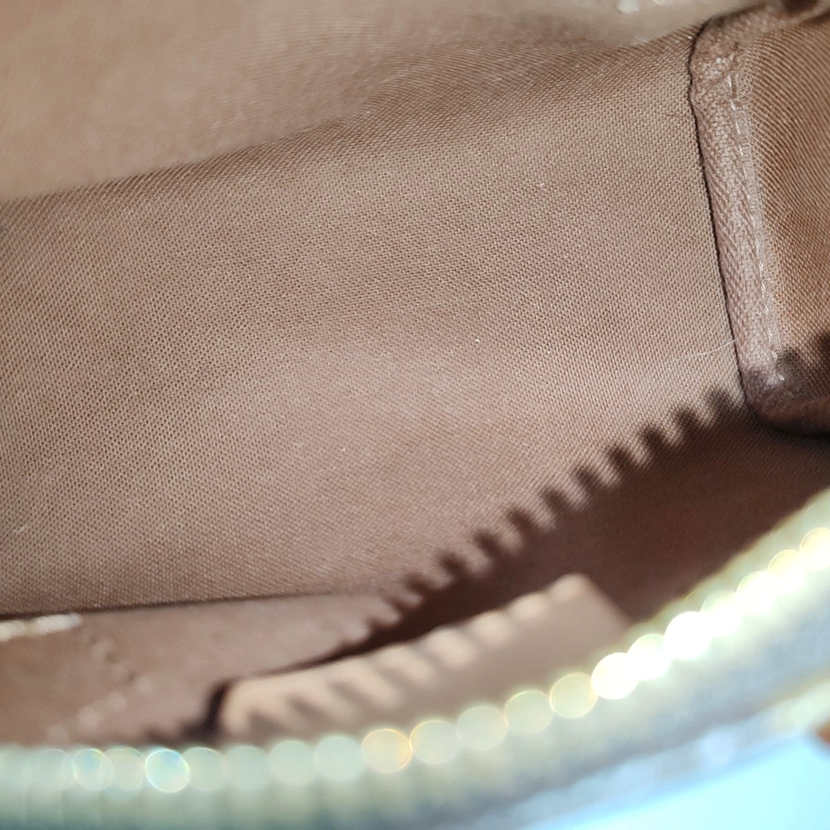 SPEEDY Nano Monogram Coated Canvas Brown
