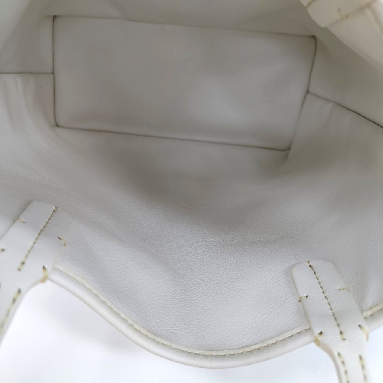 Anjou Mini Coated Canvas White