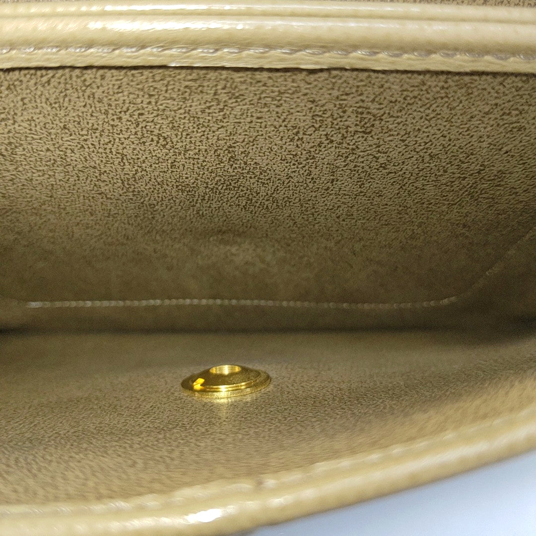 Calfskin Shoulder Bag Beige