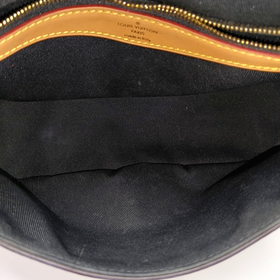 DIANE Monogram Coated Canvas Brown