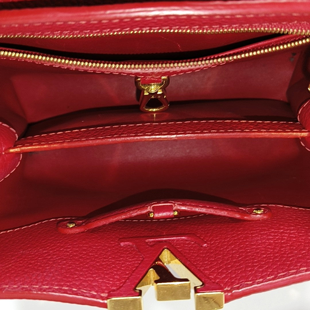 CAPUCINES BB Calfskin Red