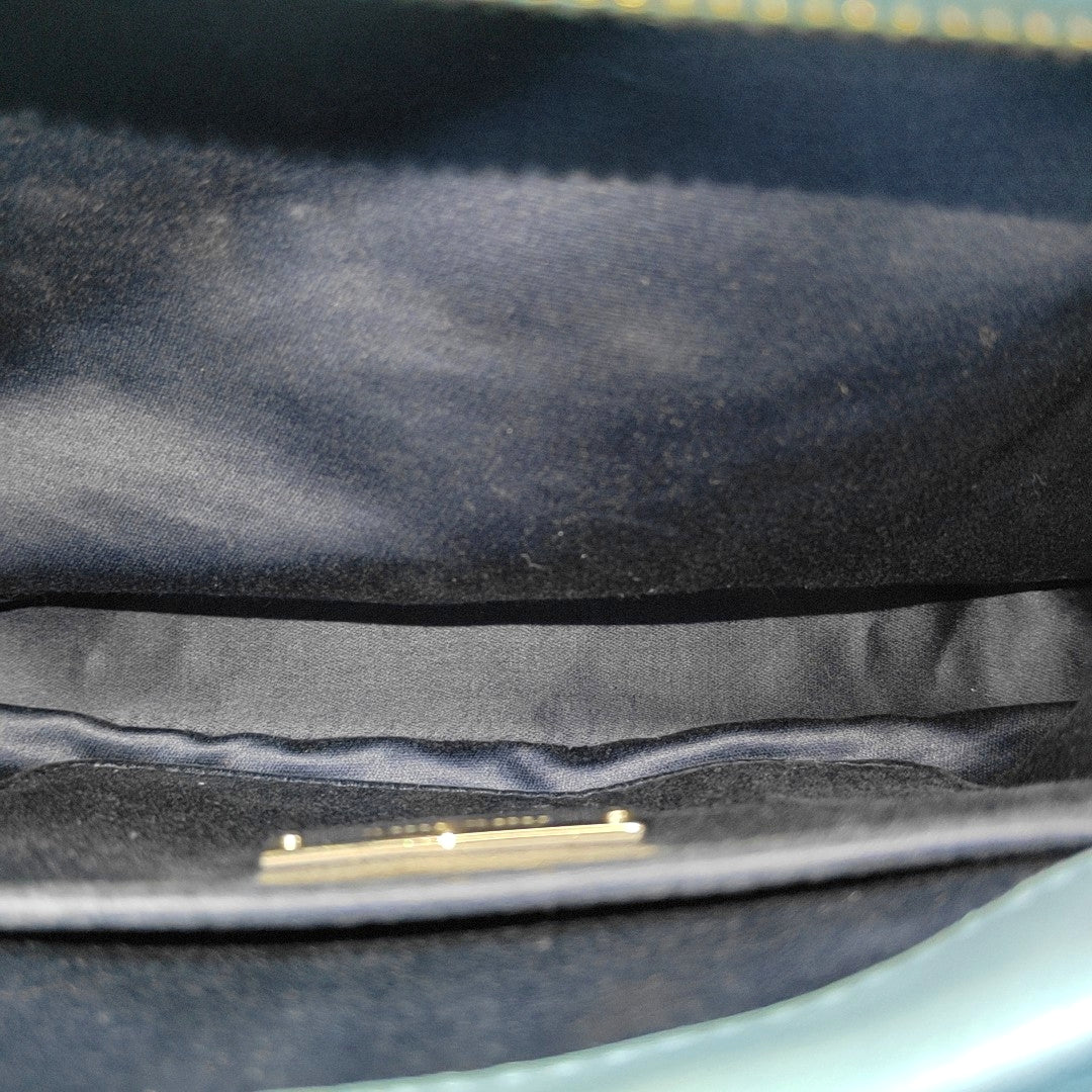 Matelassé Quilted Lambskin Blue