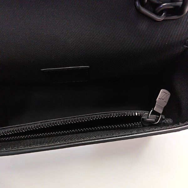 STEAMER Mini Monogram Calfskin Black
