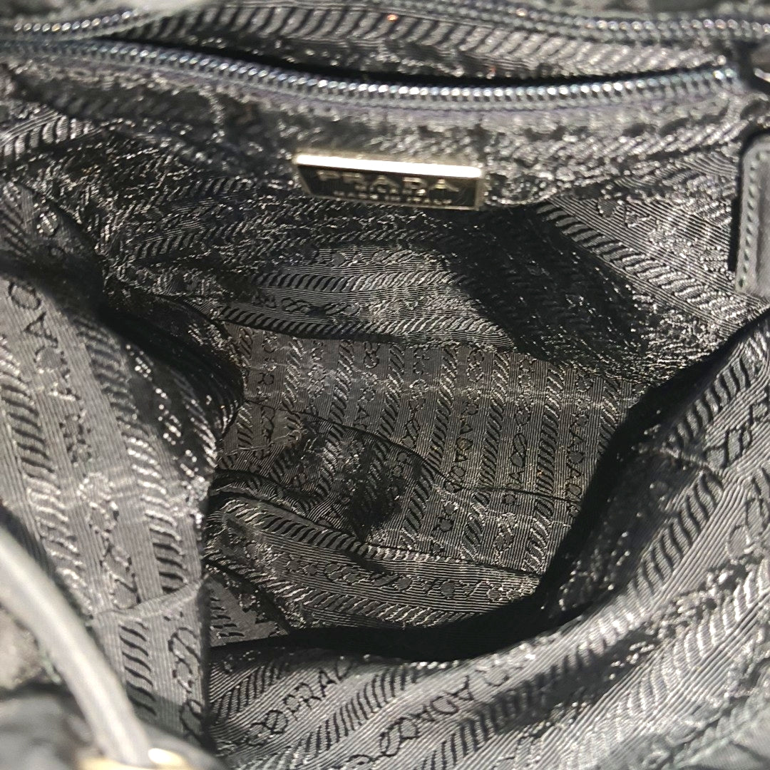 Nylon Backpack Black