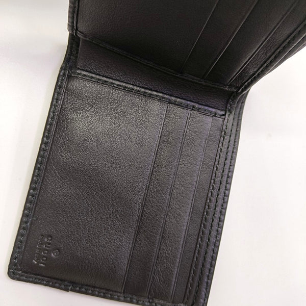 Monogram Calfskin Wallet Black