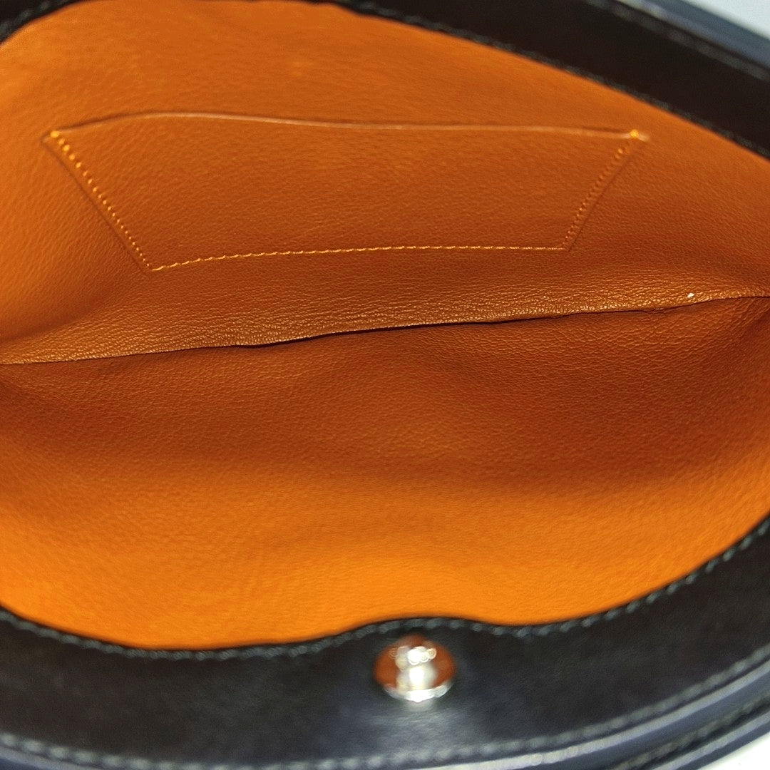 Suede Crossbody Bag Black