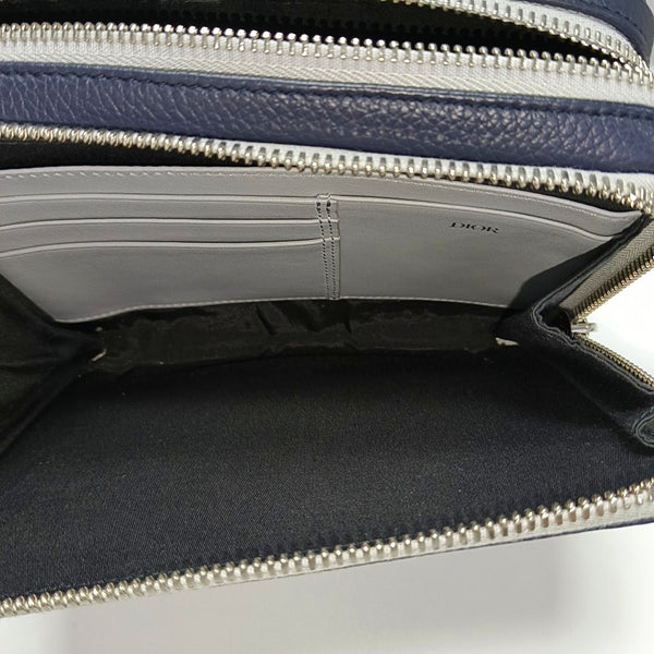 Calfskin Clutch Blue