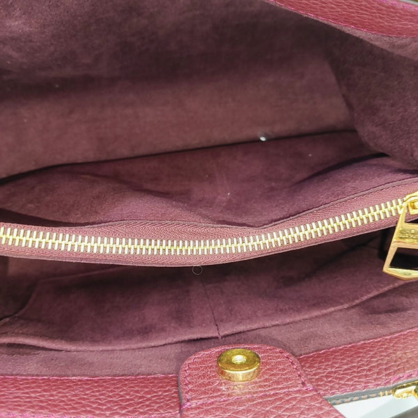 BRITTANY BB Damier Ebene Coated Canvas Brown