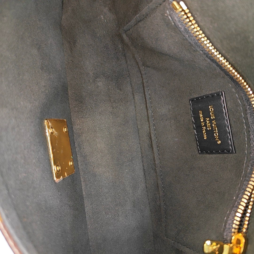 TRUNKIE Monogram Coated Canvas Brown
