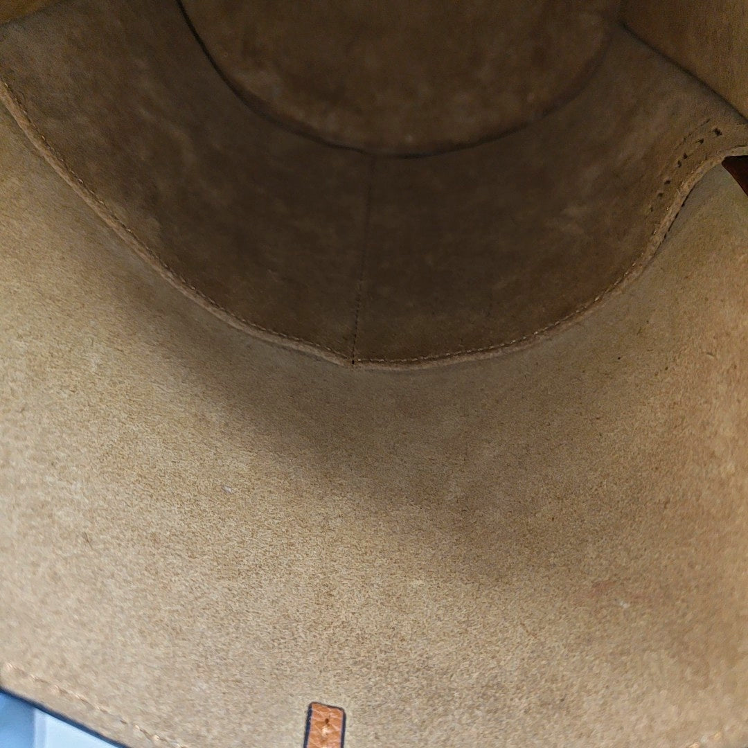 Authenticated pre-owned  Gate Calfskin Brown - Bucket Bag at Looply