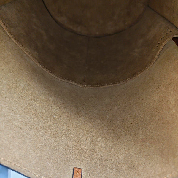 Authenticated pre-owned  Gate Calfskin Brown - Bucket Bag at Looply