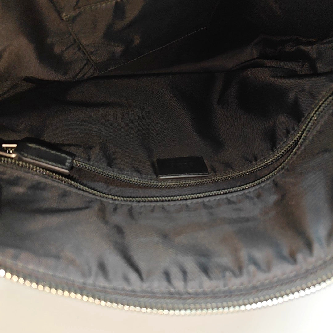 GG Supreme Monogram Coated Canvas Black