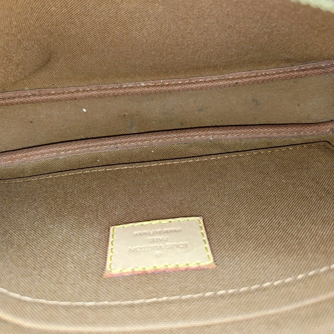 MULTI Monogram Coated Canvas Brown