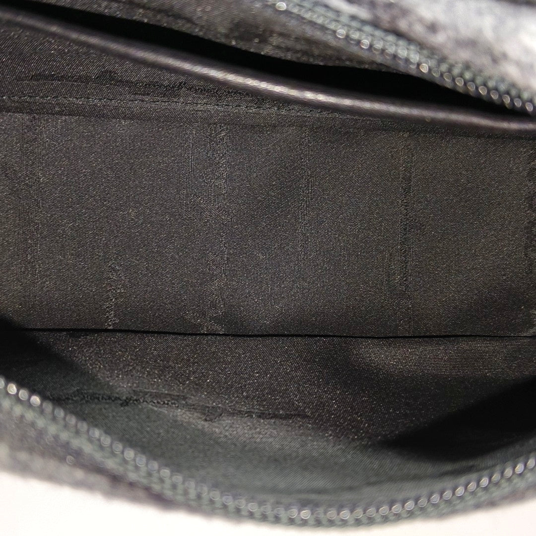 Fabric Top Handle Bag Gray