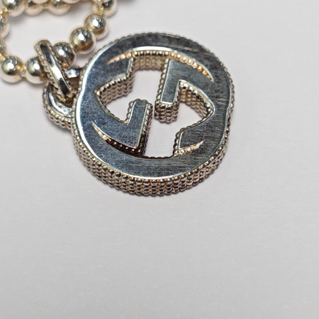 Interlocking G 925 Sterling Silver Necklace